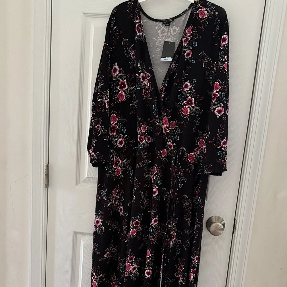 Torrid Mini Jersey Wrap Dress - Picture 1 of 9